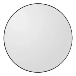Miroir Circum Ø50 cm, Transparent-svart
