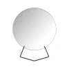 Miroir de sol Ø20 cm, Noir