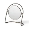 Miroir de table Nimbus 25 cm, Laiton bronzé