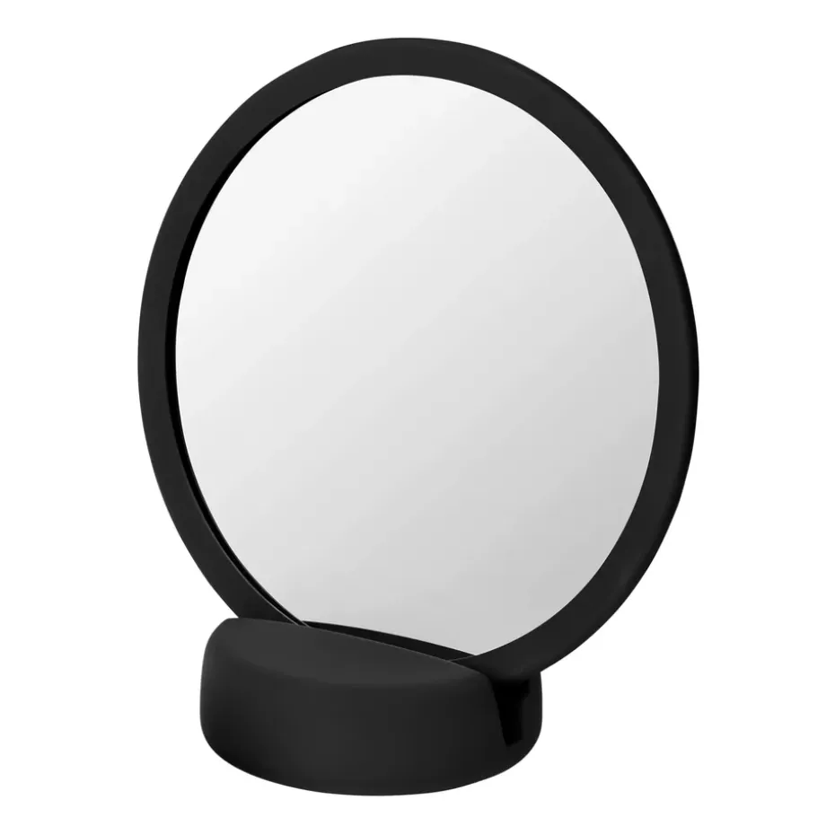 Miroir de table Sono Vanity Ø17 cm, Noir