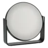 Miroir de table Ume à grossissement 5x 19x19,5 cm, Black