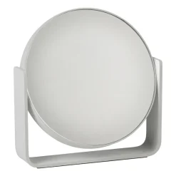 Miroir de table Ume à grossissement 5x 19x19,5 cm, Soft grey