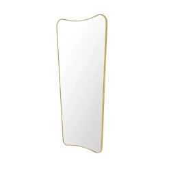 Miroir F.A.33, laiton poli, grand