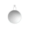 Miroir Flora, Blanc, Ø40 cm