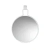 Miroir Flora, Blanc, Ø60 cm