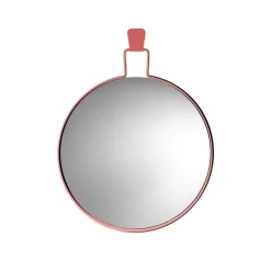 Miroir Flora, Rose, Ø60 cm