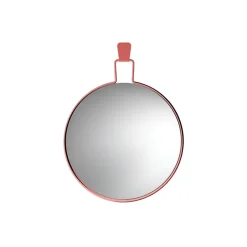 Miroir Flora, Rose, Ø40 cm