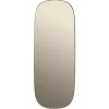 Miroir Framed grand, Taupe-taupe, 118x44,5