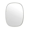 Miroir Framed, gris, 59x44 cm