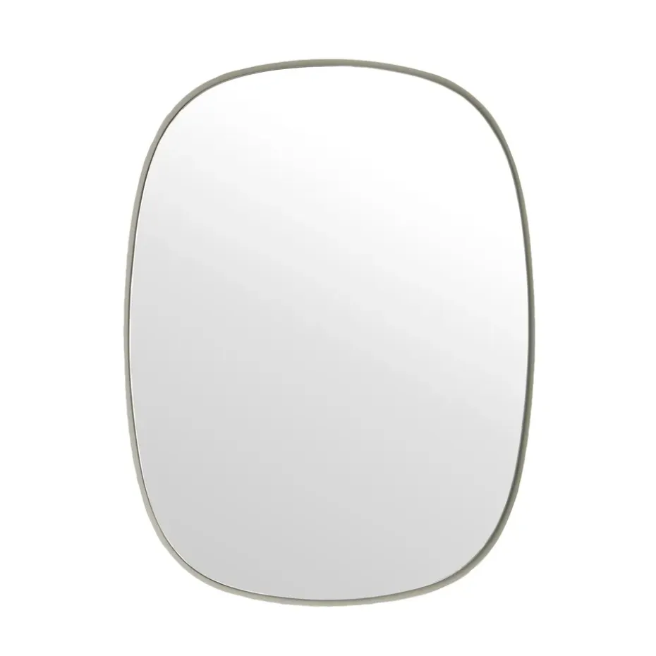 Miroir Framed, gris, 59x44 cm