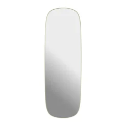 Miroir Framed, Jaune clair-transparent, 150x50 cm