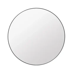 Miroir Gubi, black brass