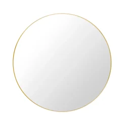 Miroir Gubi, polished brass