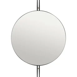 Miroir mural IOI Ø80 cm, Noir