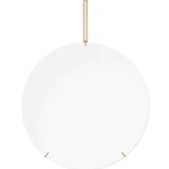 Miroir mural Moebe Ø70 cm, Laiton