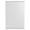 Miroir mural rectangulaire 70x100 cm, Chêne