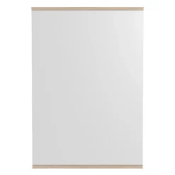Miroir mural rectangulaire 70x100 cm, Chêne