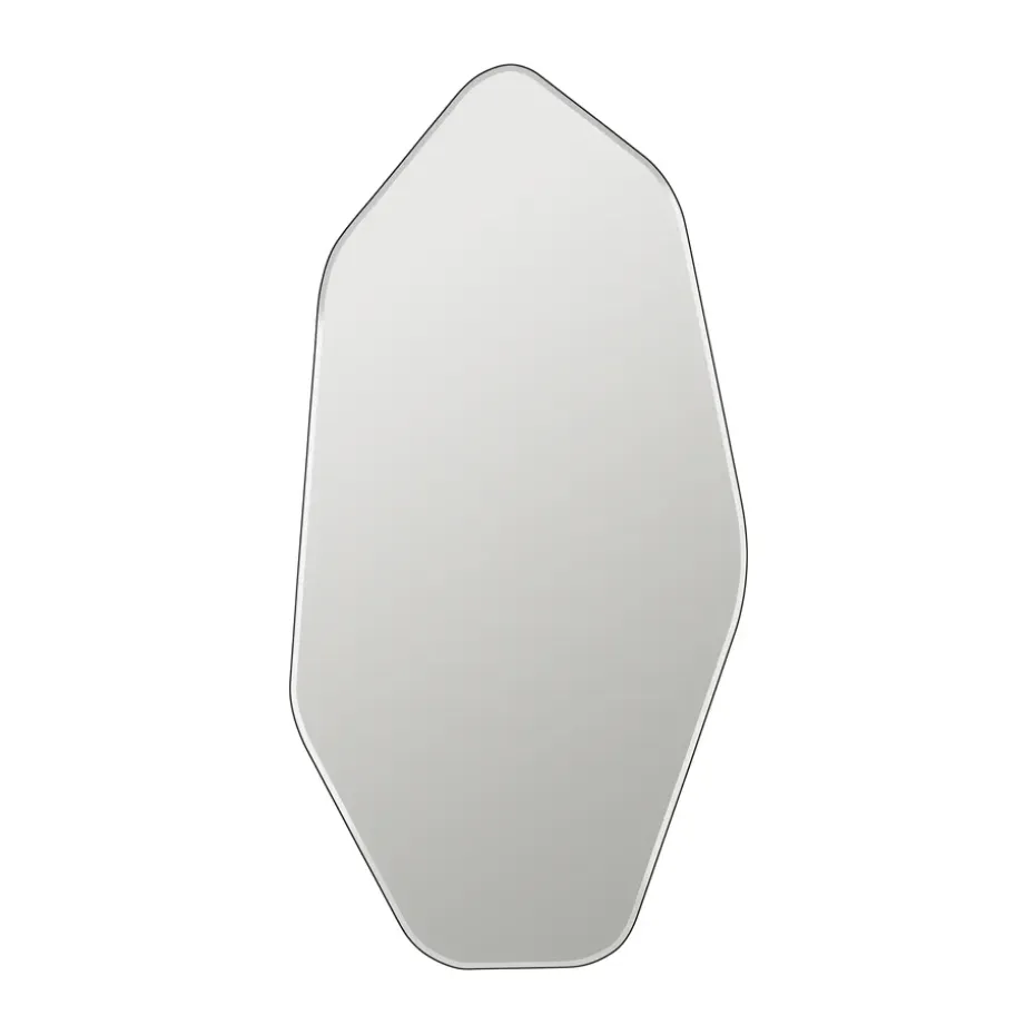 Miroir mural Ruby 120x60 cm, Clear-black