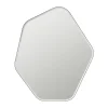 Miroir mural Ruby 60x50 cm, Clear-black