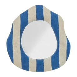Miroir mural Travis 39,5x38,5 cm, Bleu