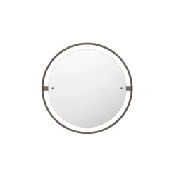 Miroir Nimbus, bronzed brass, ø 60
