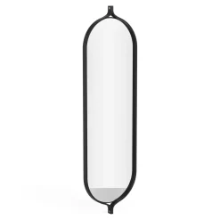 Miroir oblongu Comma 135 cm, Frêne taché de noir