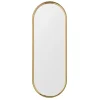 Miroir oval Angui 108 cm, Doré