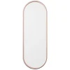 Miroir oval Angui 108 cm, rose