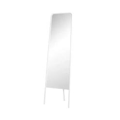 Miroir plein pied Turno, blanc