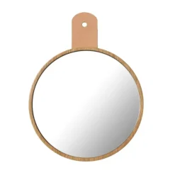 Miroir Q5 Allé à crochets, Oak nature lacquered