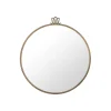Miroir Randaccio, antique brass, medium