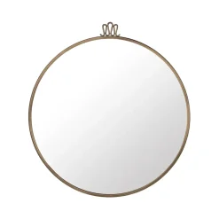 Miroir Randaccio, antique brass, large