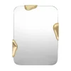 Miroir Roberta S 46x60 cm, Or