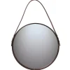 Miroir Ørskov marron, Ø 40 cm