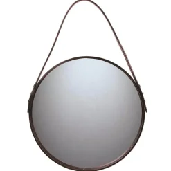 Miroir Ørskov marron, Ø 40 cm