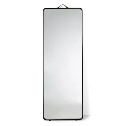 Miroir sur pied Norm, noir