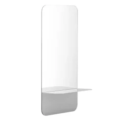 Miroir vertical Horizon 40x80 cm, Acier inoxydable