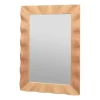 Miroir Wavy 70x100 cm, Natureal brown
