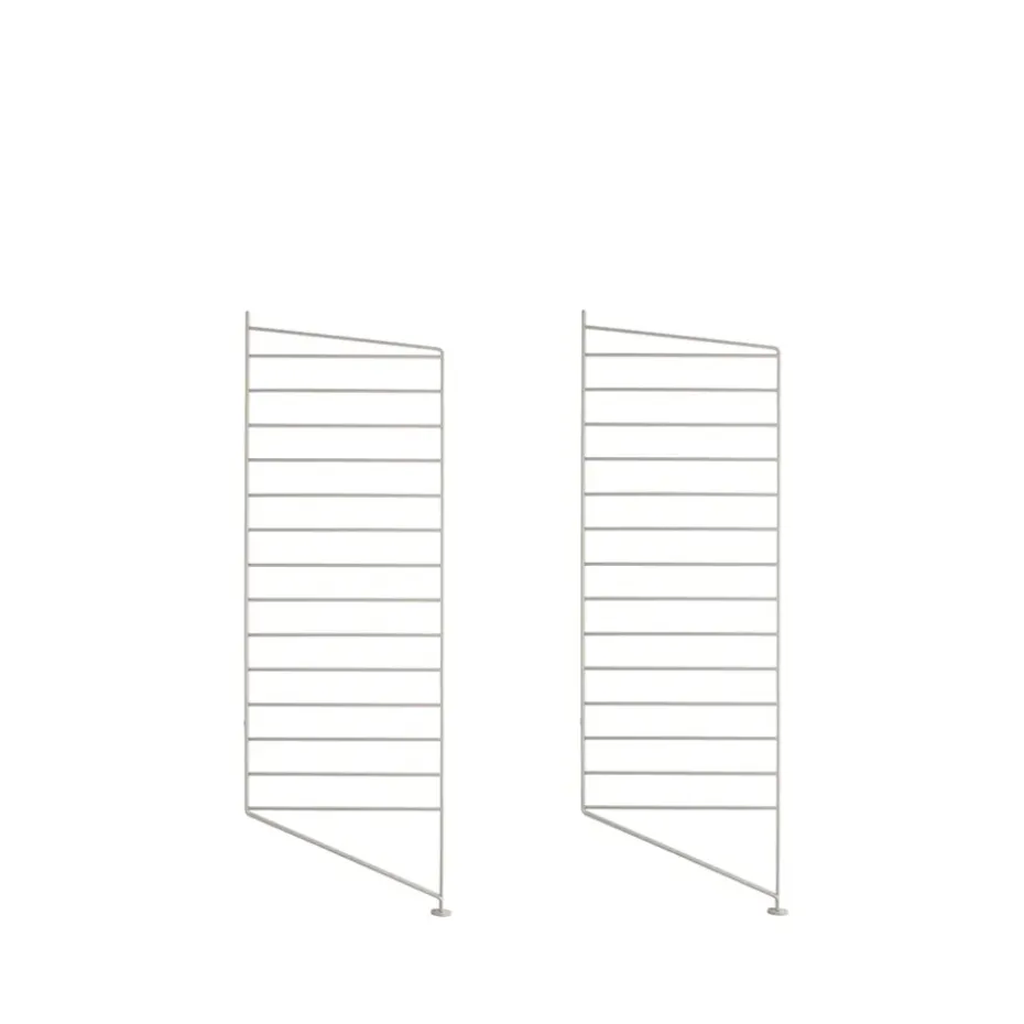 Montant d'étagère String, beige, 85x30 cm, lot de 2