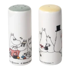 Moomin love salière et poivrière, Blanc-multi