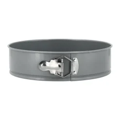 Moule à charnière Nordwik céramique antiadhésif argenté, 26 cm