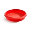 Moule à gâteau rond en silicone Lékué 24 cm, Rouge