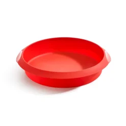 Moule à gâteau rond en silicone Lékué 24 cm, Rouge