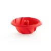 Moule à savarin en spirale en silicone Lékué, Rouge