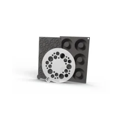 Moule en silicone inner circle Plate-it, lot de 3, Gris