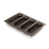Moule en silicone pour mini baguettes Lékué, Marron