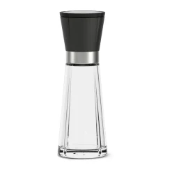 Moulin à sel et poivre Grand Cru H20,5 cm, Acier-noir