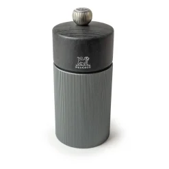 Moulin à sel Line Dark 12 cm, Wood-aluminium