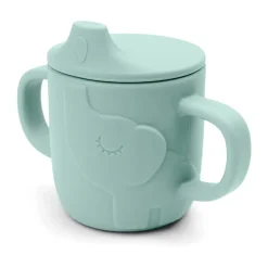 Mug à paille Elphee peekaboo 12 cl, Bleu