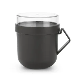 Mug à soupe Make & Take 0,6 L, Gris foncé